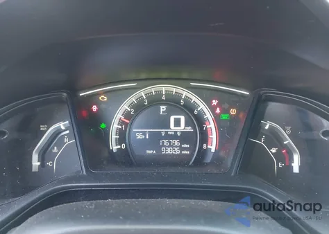 2017 Honda Civic Lx z USA, uszkodzony, nr VIN 2HGFC2F53HH562693